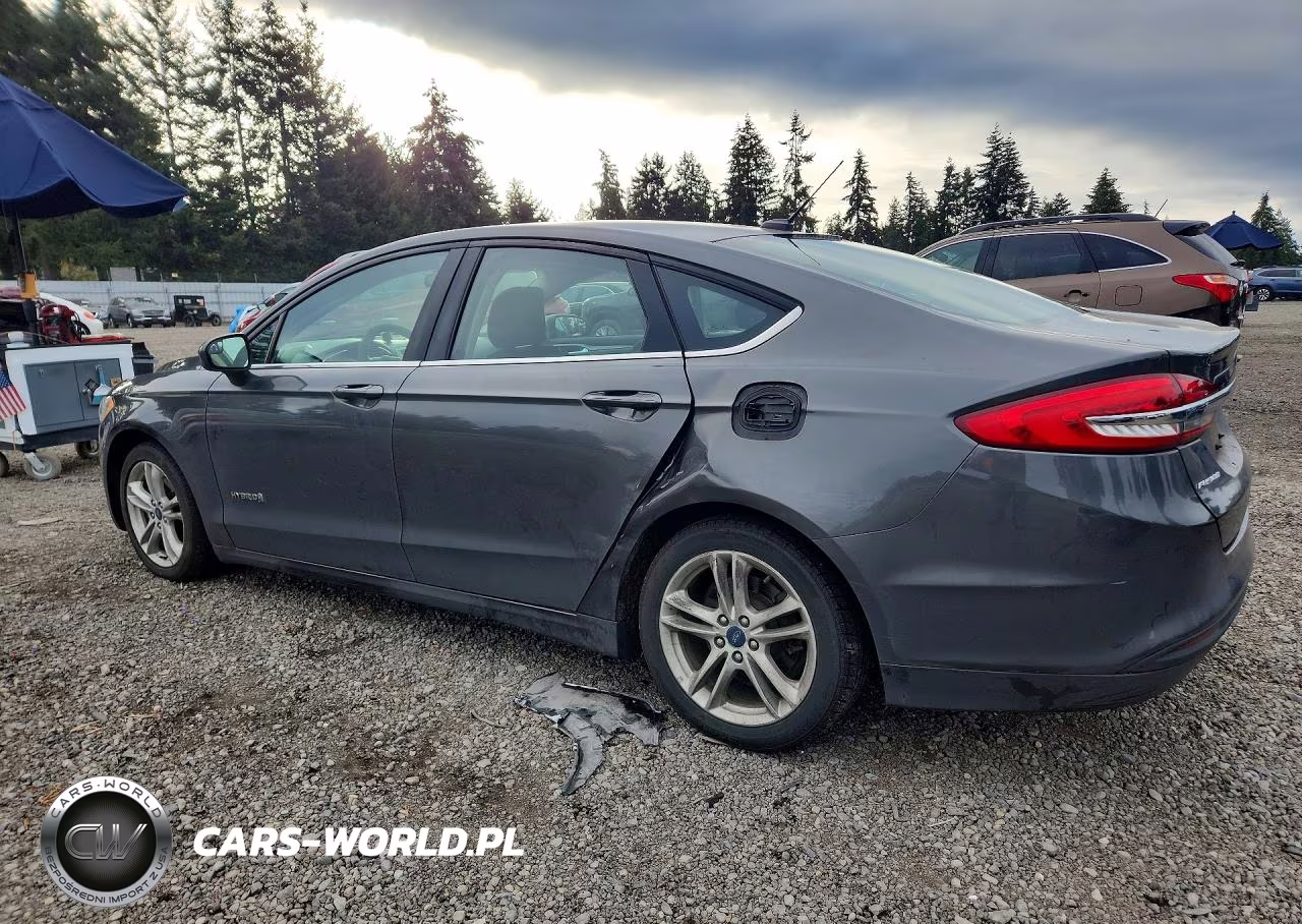 2018 Ford Fusion Se Hybrid VIN:3FA6P0LU1JR116108 - 2