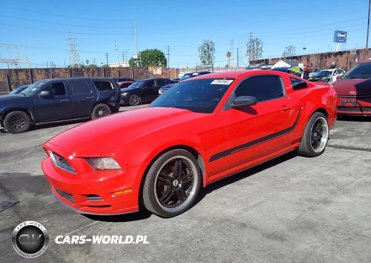 2014 Ford Mustang V6 VIN:1ZVBP8AM1E5278224 - 1