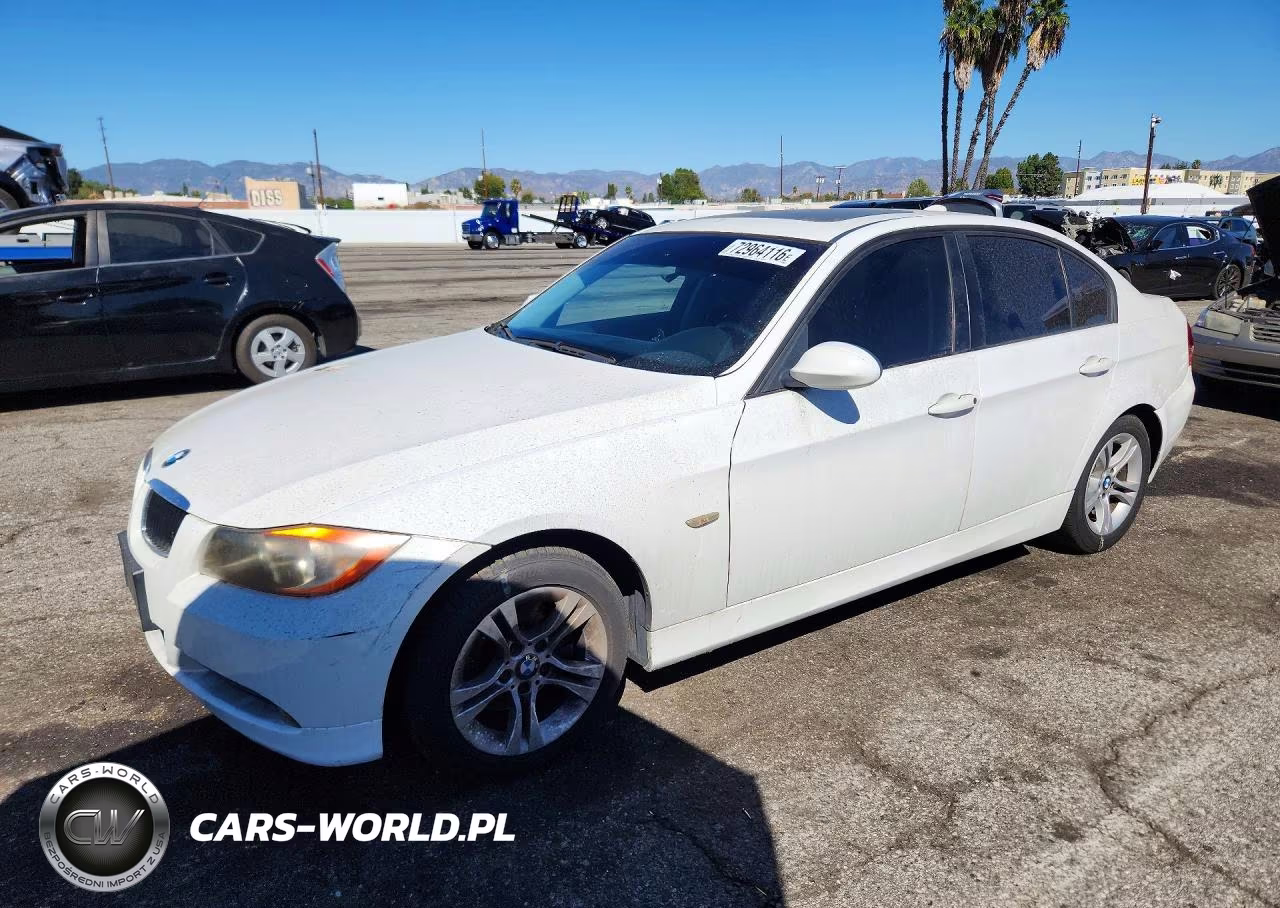 2008 BMW 328 I Sulev VIN:WBAVC53528FZ83707 - 1
