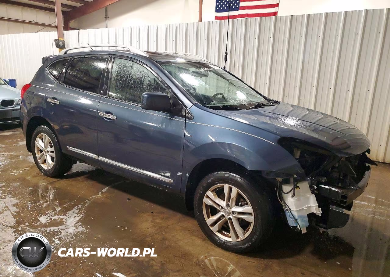 2013 Nissan Rogue S VIN:JN8AS5MV5DW134964 - 4