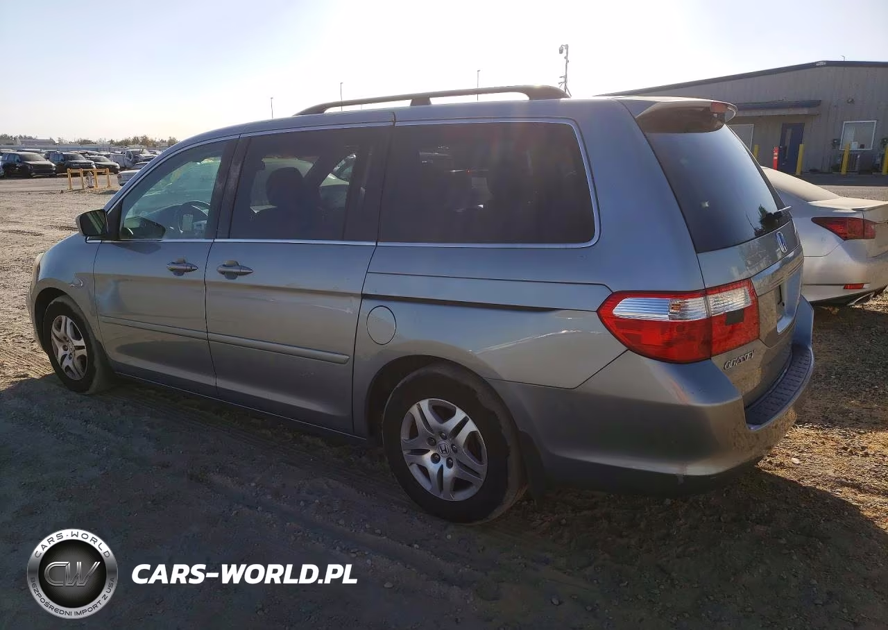 2007 Honda Odyssey Exl VIN:5FNRL386X7B143459 - 2