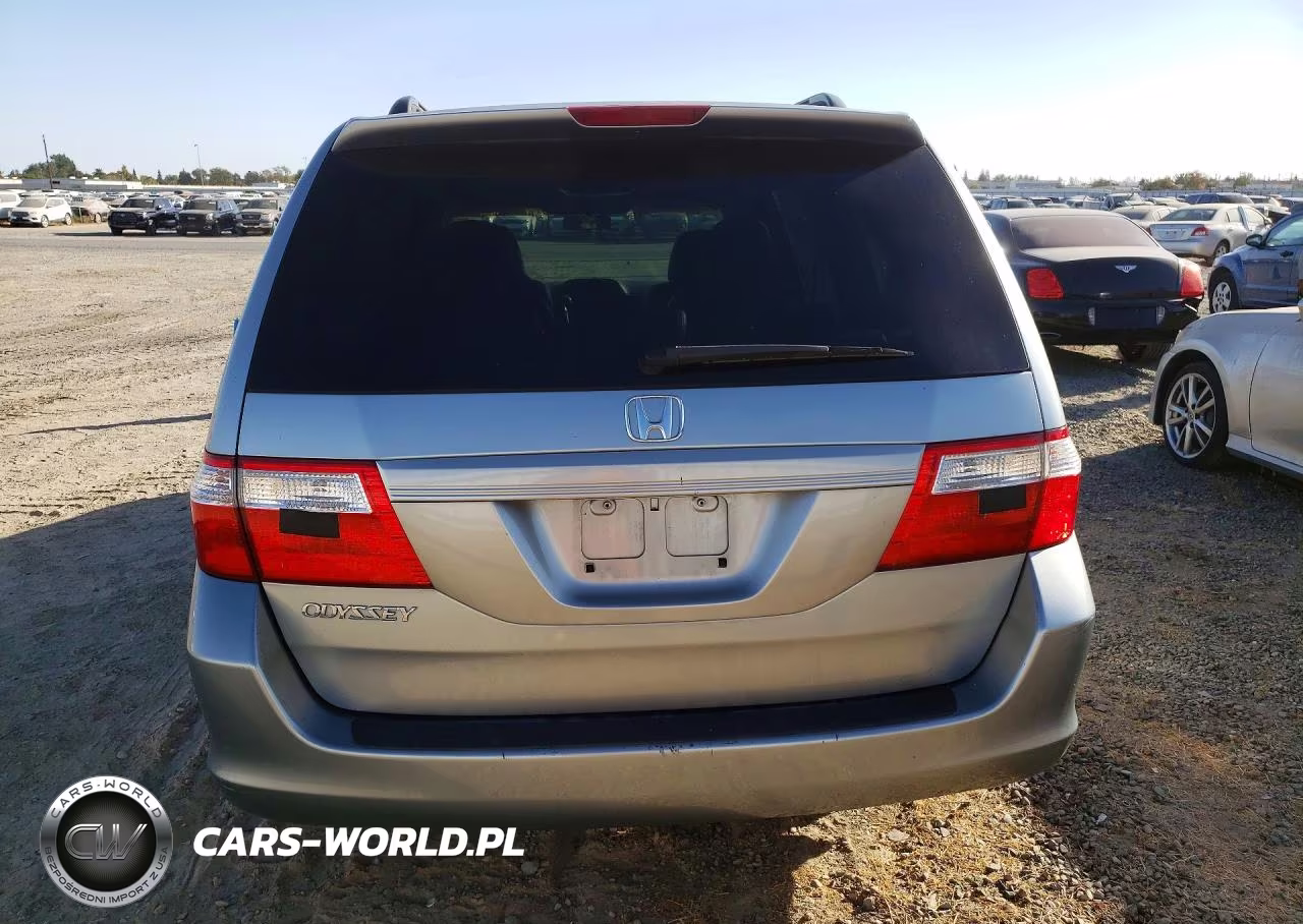 2007 Honda Odyssey Exl VIN:5FNRL386X7B143459 - 6