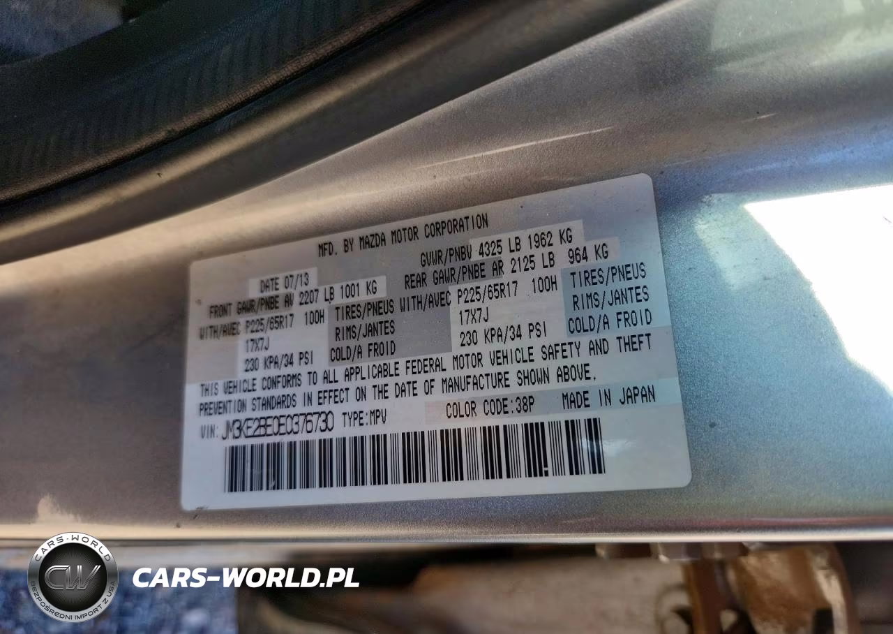 2014 Mazda Cx-5 Sport VIN:JM3KE2BE0E0376730 - 13