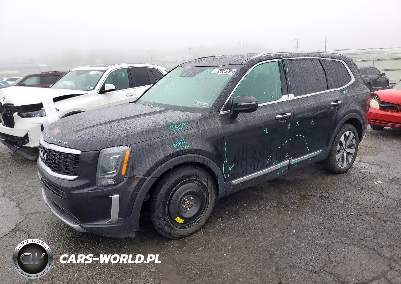 2022 Kia Telluride S VIN:5XYP6DHC2NG199251 - 1