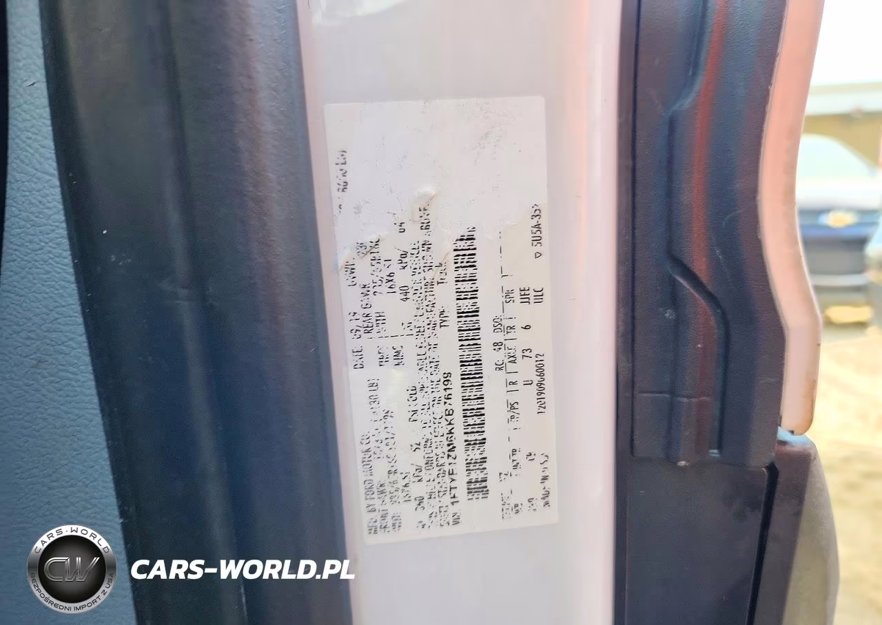 2019 Ford Transit-150 VIN:1FTYE1ZM6KKB76199 - 12