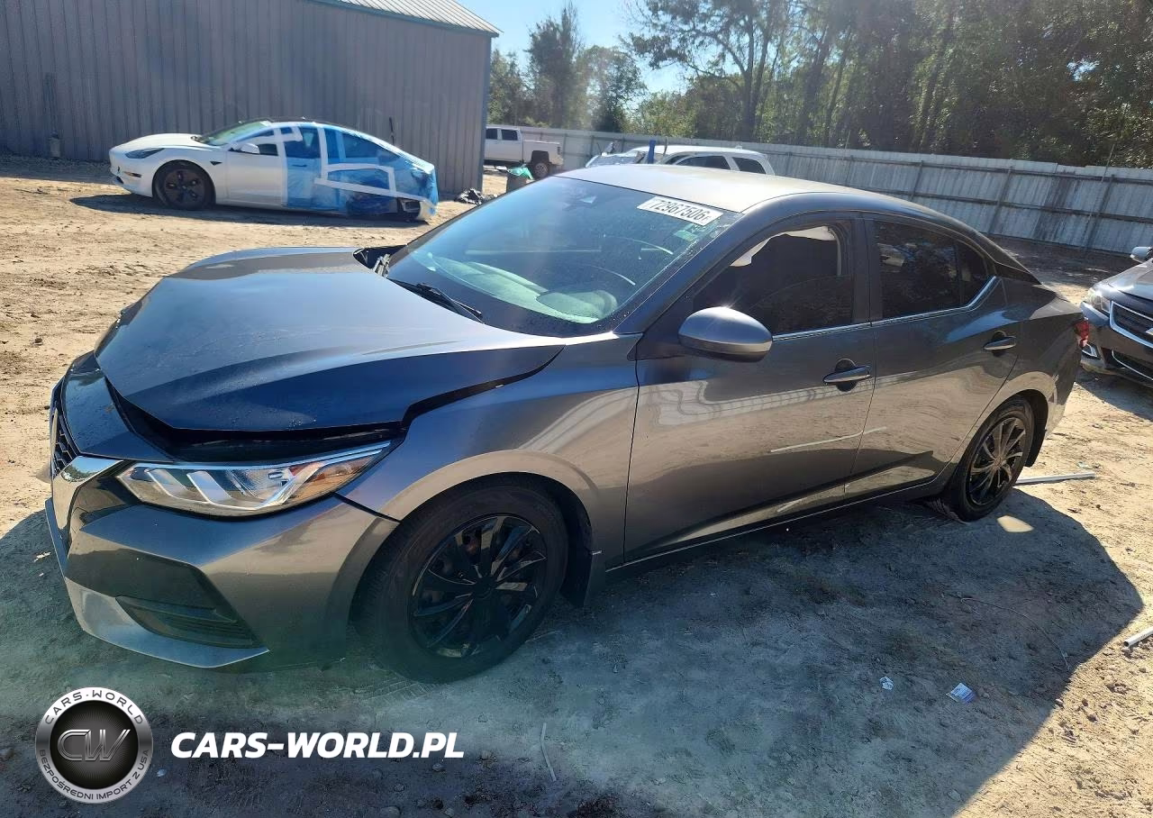 2020 Nissan Sentra VIN:3N1AB8BVXLY294428 - 1