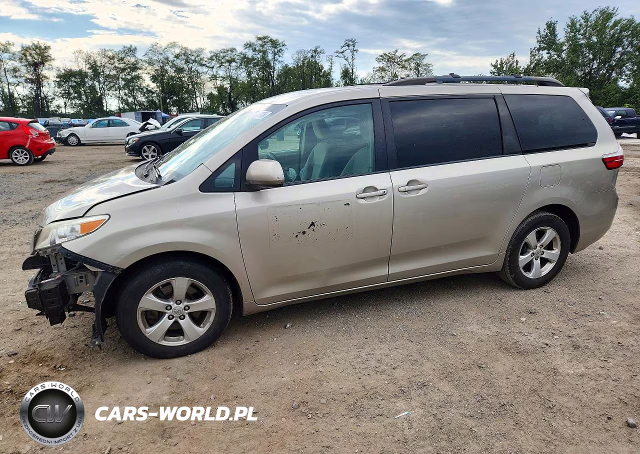 2016 Toyota Sienna Le VIN:5TDKK3DC0GS754595 - 1
