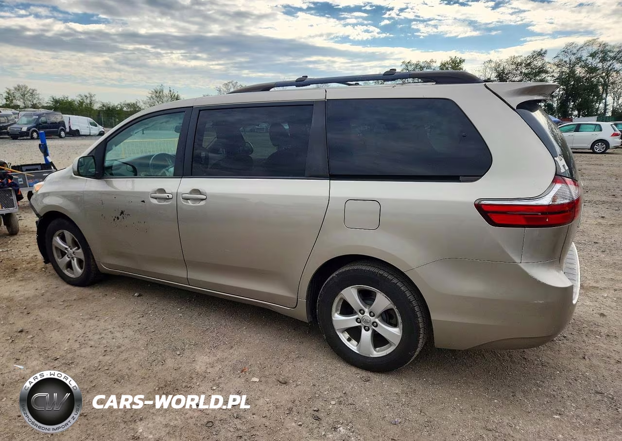2016 Toyota Sienna Le VIN:5TDKK3DC0GS754595 - 2