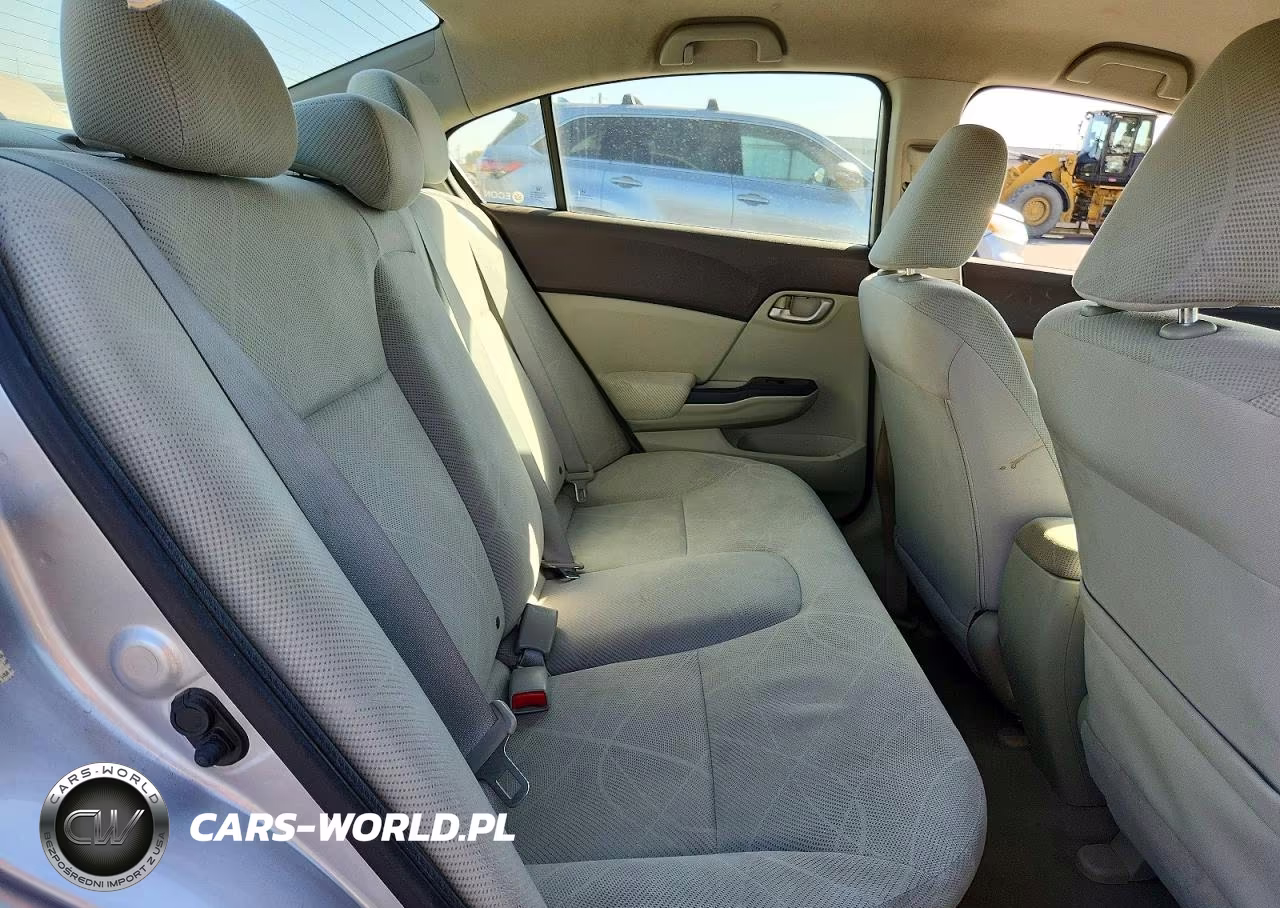 2012 Honda Civic Lx VIN:19XFB2F53CE361527 - 10