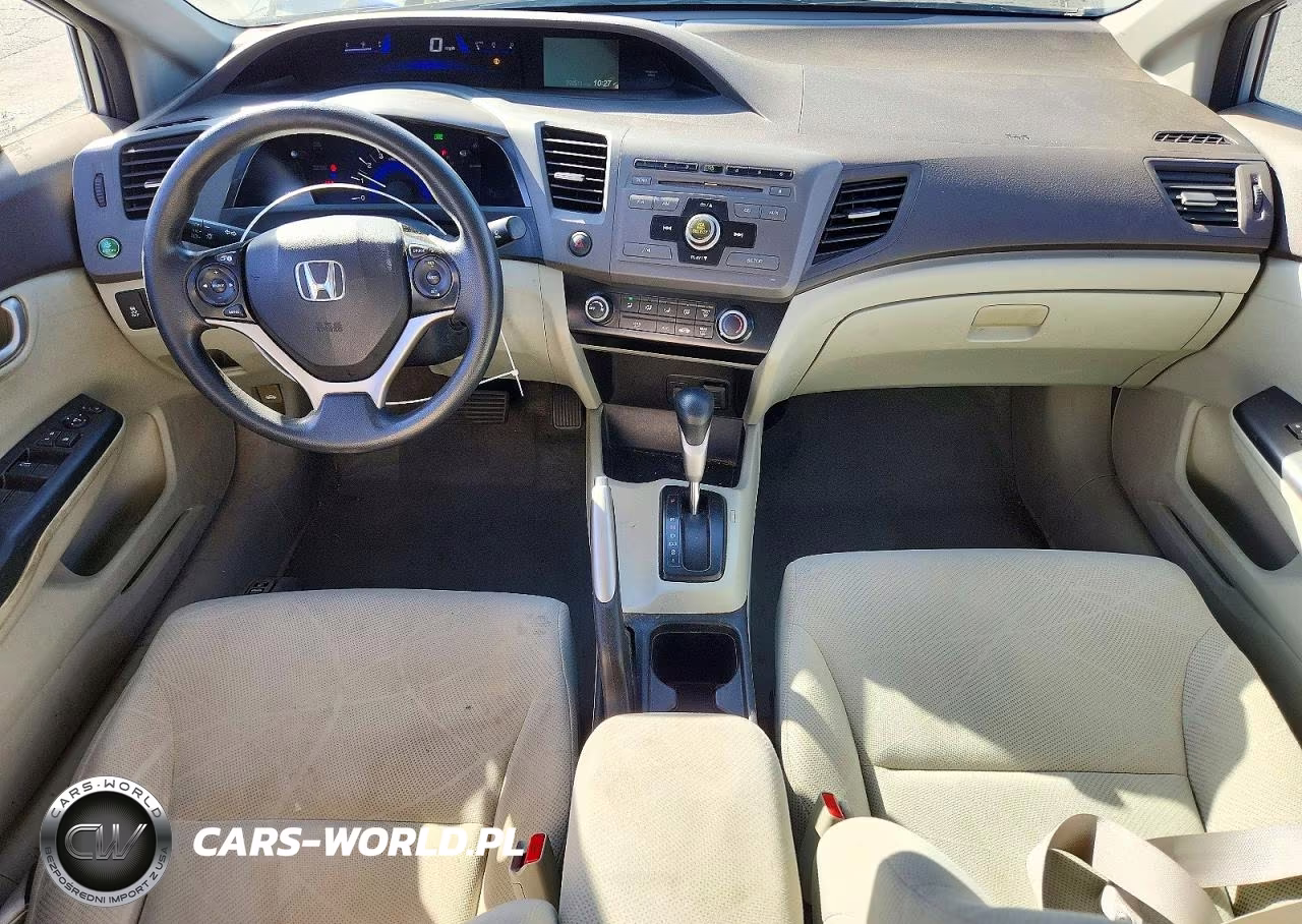 2012 Honda Civic Lx VIN:19XFB2F53CE361527 - 8