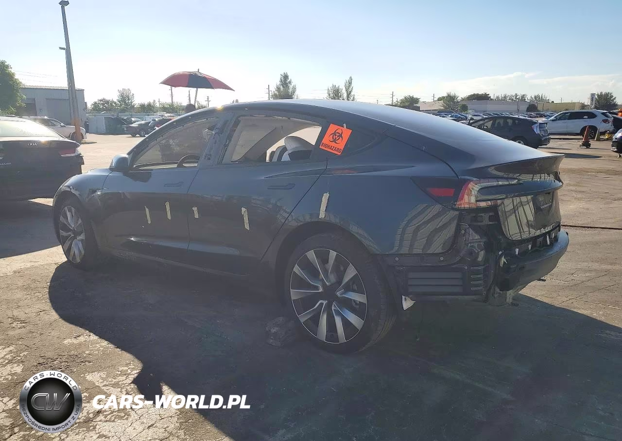 2025 Tesla Model 3 VIN:5YJ3E1EA9SF024730 - 2