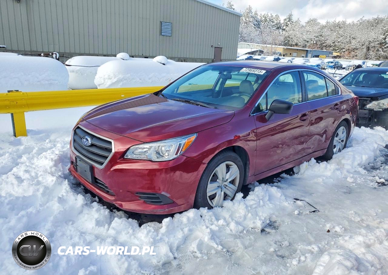 2016 Subaru Legacy 2.5I