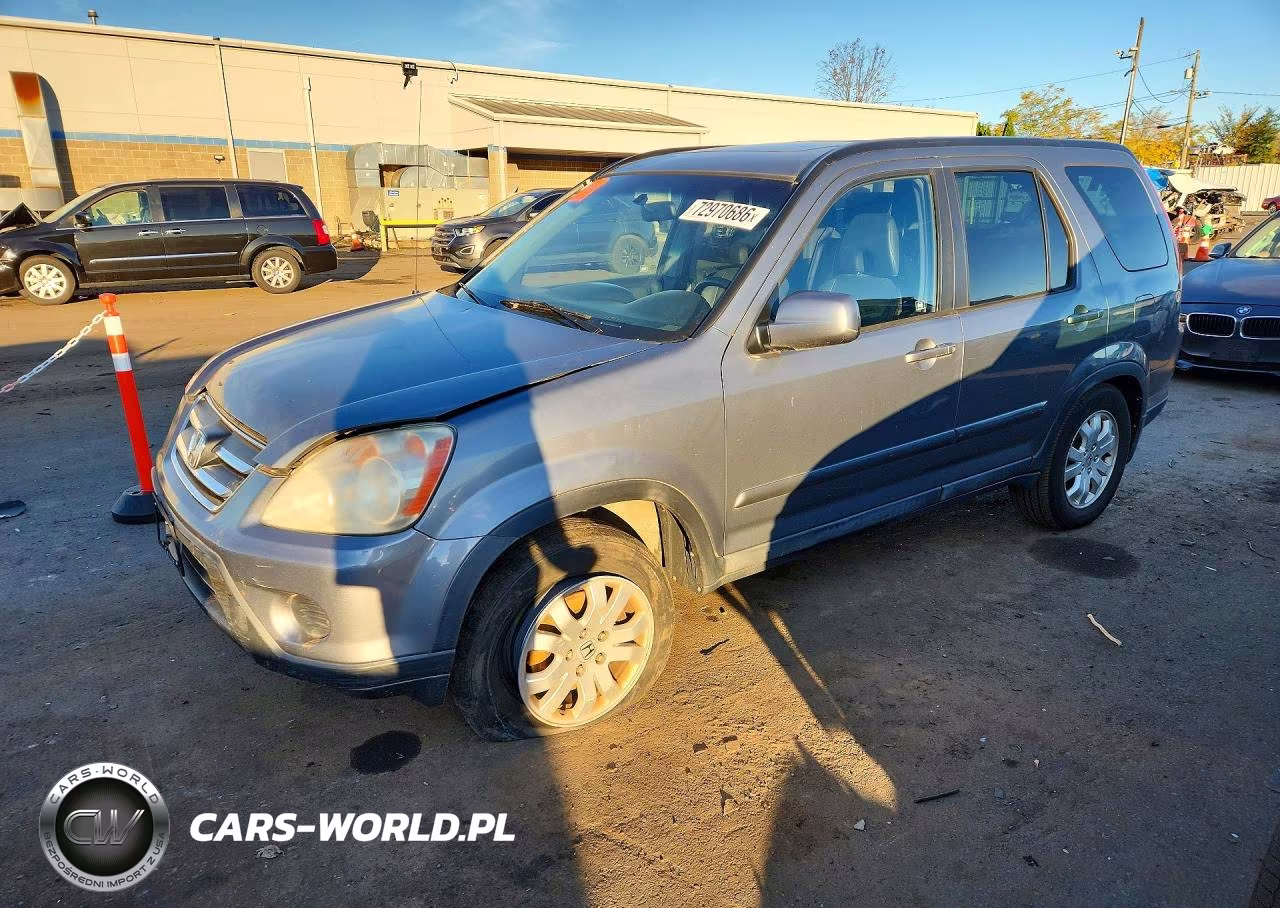 2006 Honda Cr-V Se VIN:SHSRD78976U440114 - 1