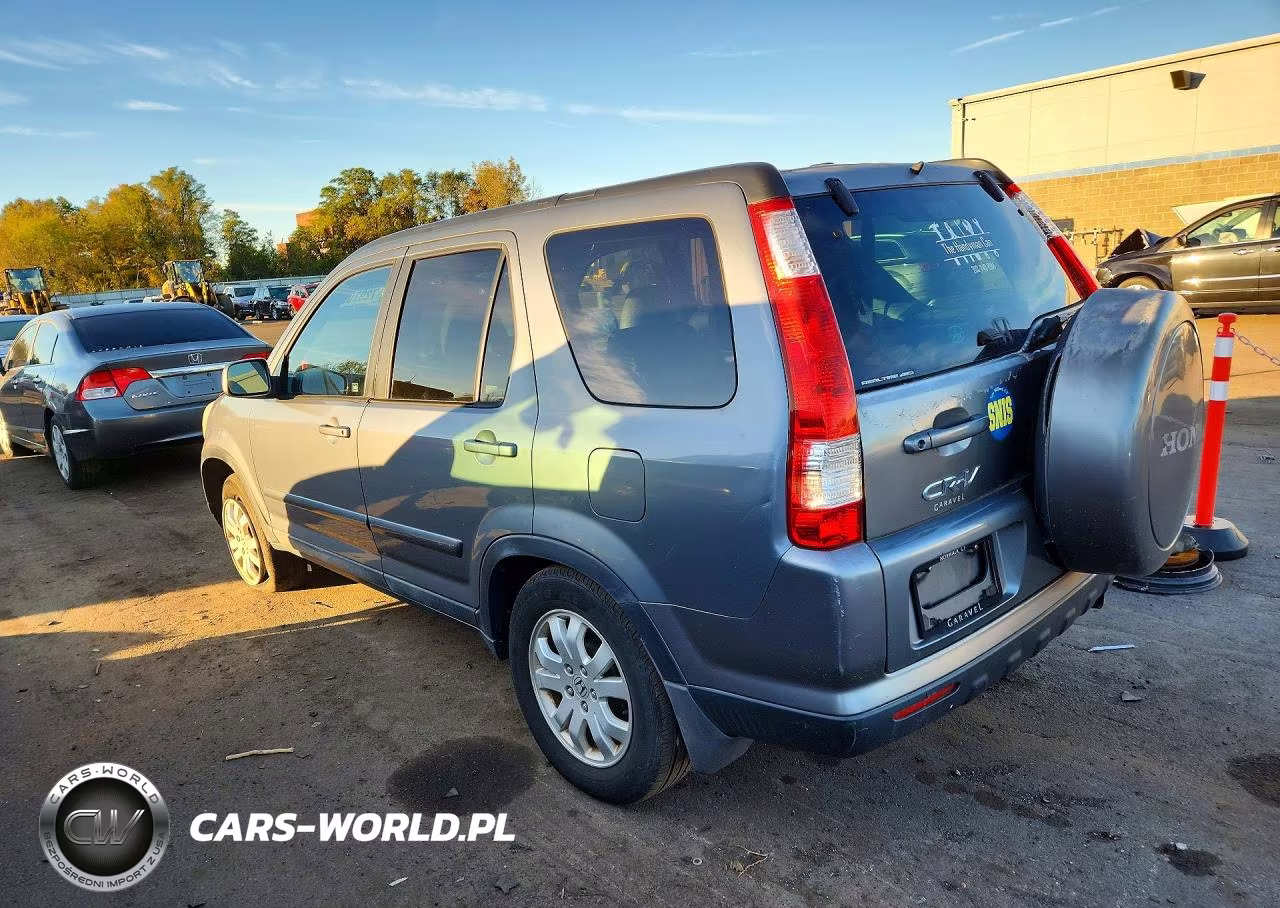 2006 Honda Cr-V Se VIN:SHSRD78976U440114 - 2