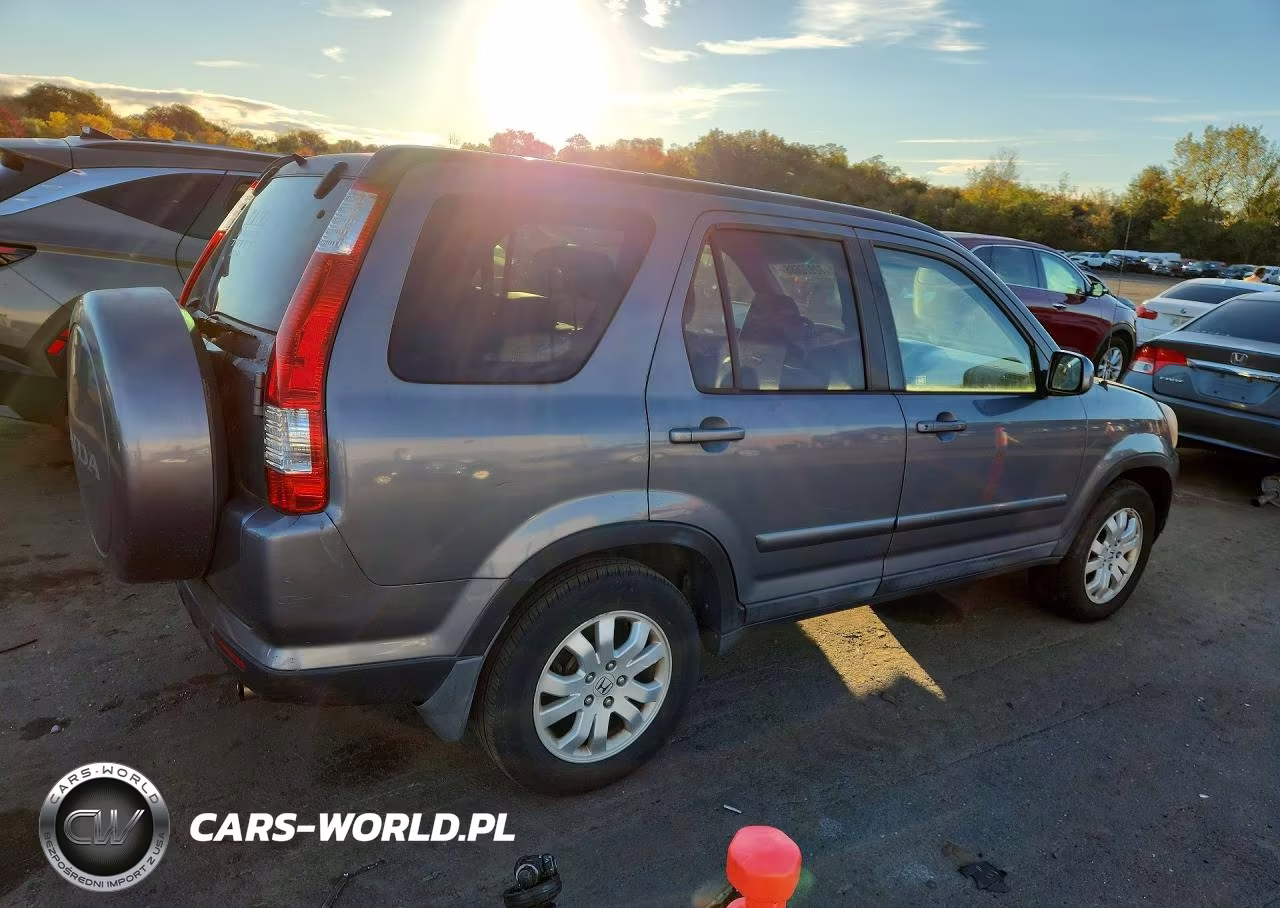 2006 Honda Cr-V Se VIN:SHSRD78976U440114 - 3