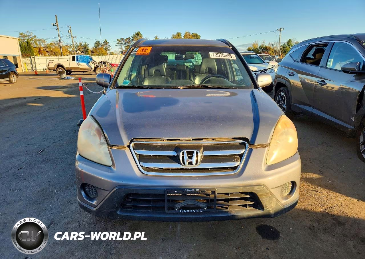 2006 Honda Cr-V Se VIN:SHSRD78976U440114 - 5