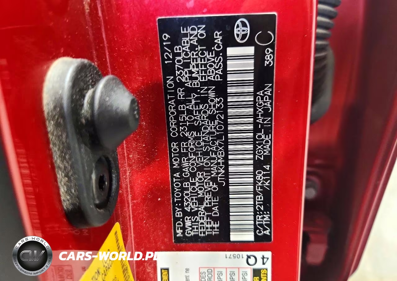 2020 Toyota C-Hr Xle VIN:JTNKHMBX7L1072133 - 13