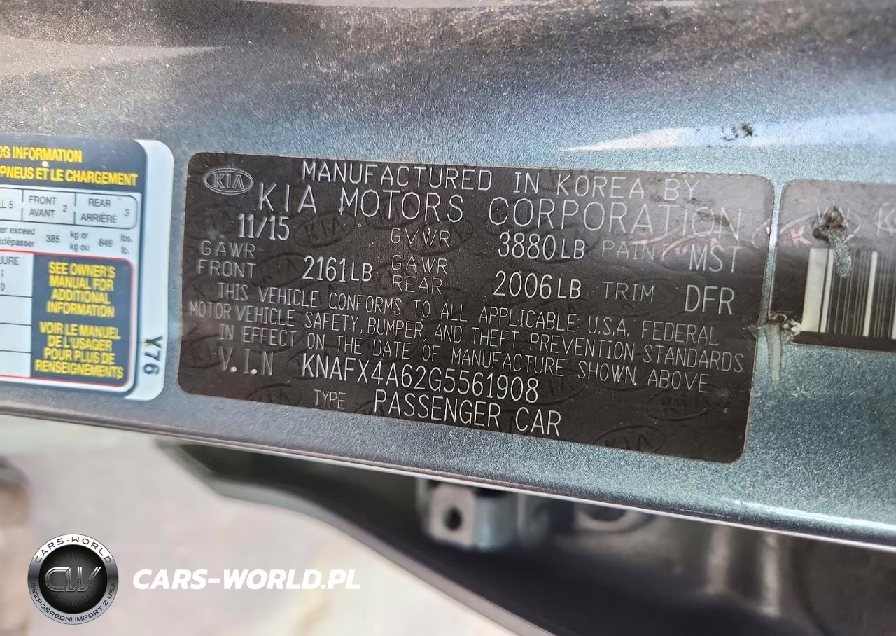 2016 Kia Forte Lx VIN:KNAFX4A62G5561908 - 12