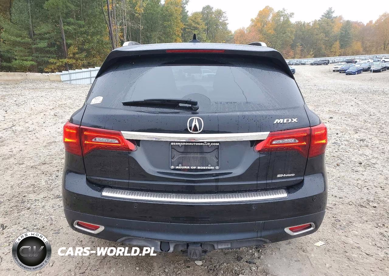 2014 Acura Mdx Advance VIN:5FRYD4H81EB037560 - 6