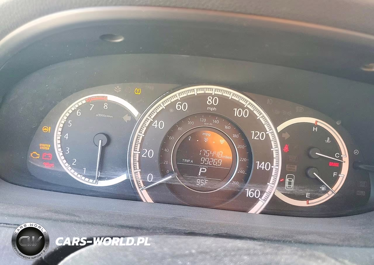 2013 Honda Accord Ex VIN:1HGCR2F7XDA075941 - 9