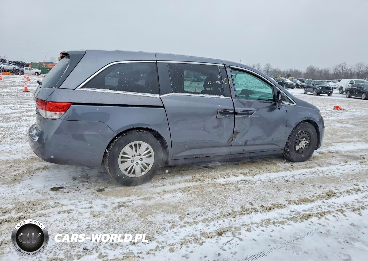 2014 Honda Odyssey Lx VIN:5FNRL5H28EB072719 - 3