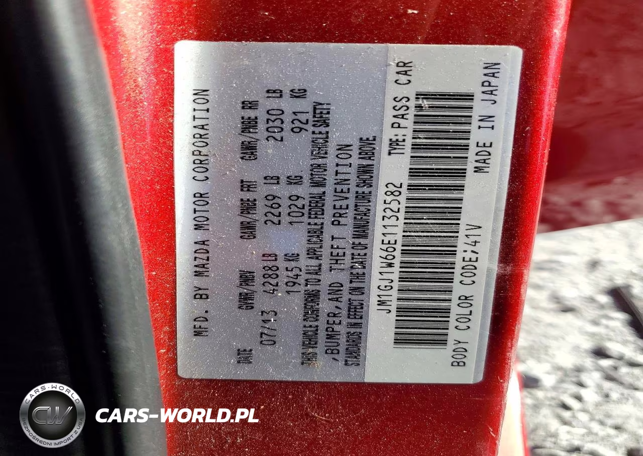 2014 Mazda 6 Grand Touring VIN:JM1GJ1W66E1132582 - 12