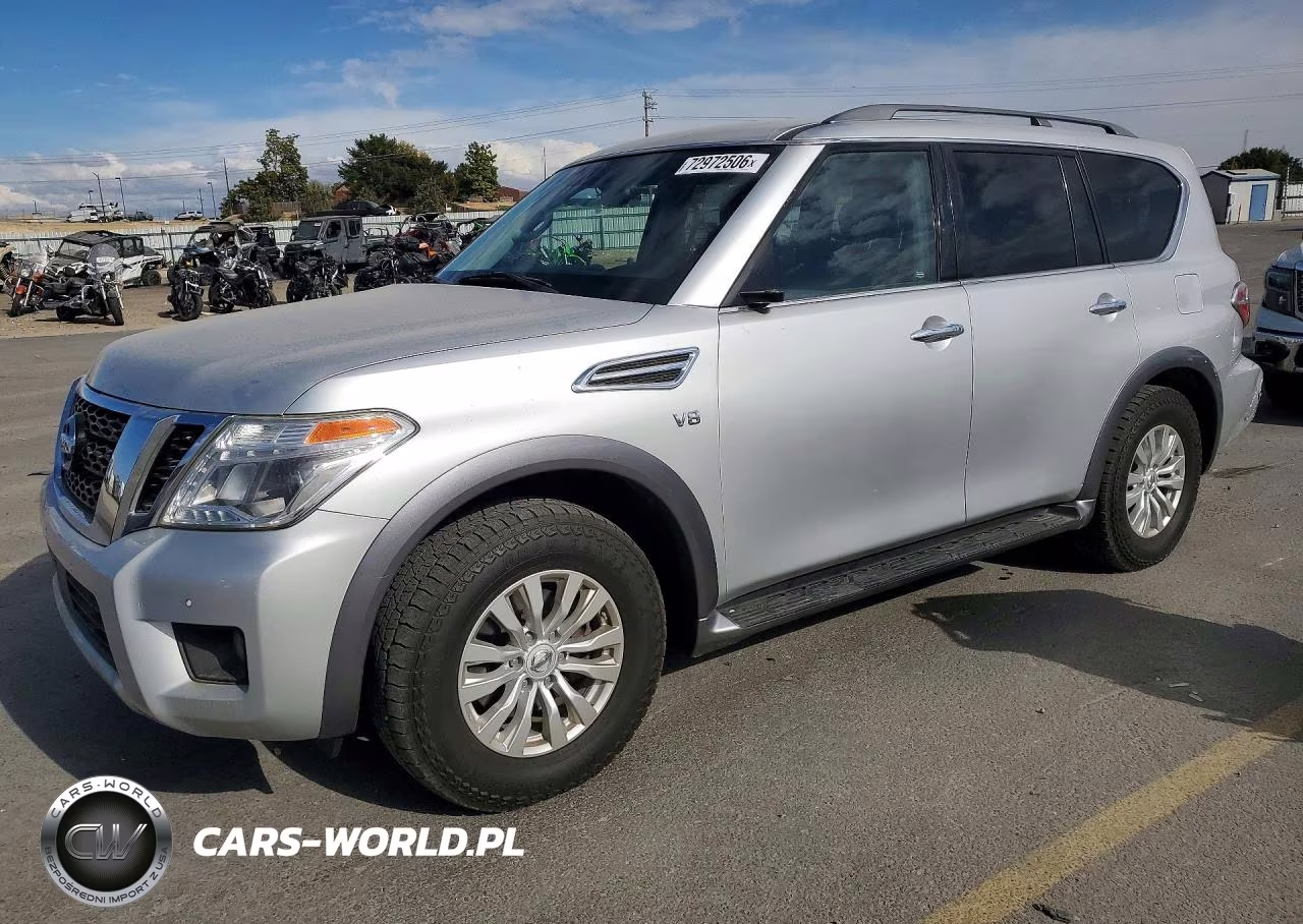 2018 Nissan Armada Sv VIN:JN8AY2NC5J9553725 - 1
