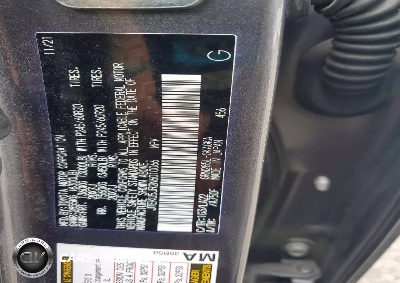 2022 Toyota 4Runner Limited VIN:JTEKU5JR2N6010066 - 14