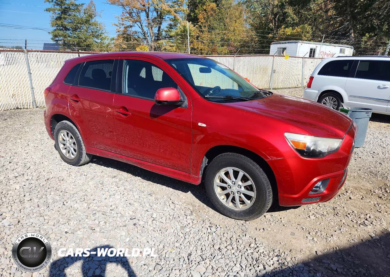 2011 Mitsubishi Outlander Sport Es VIN:JA4AP3AU2BZ005762 - 4