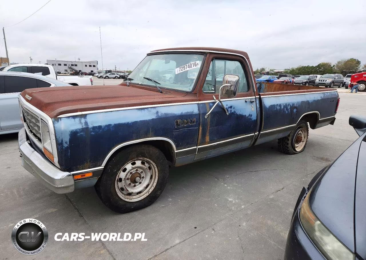 1984 Dodge D-Series D200