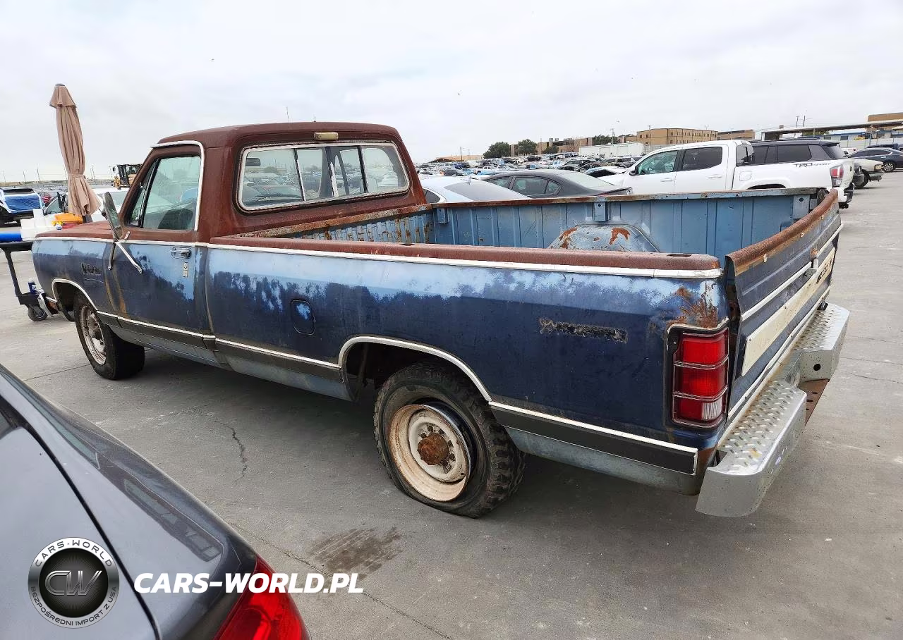 1984 Dodge D-Series D200 VIN:1B7JD24W7ES337599 - 2