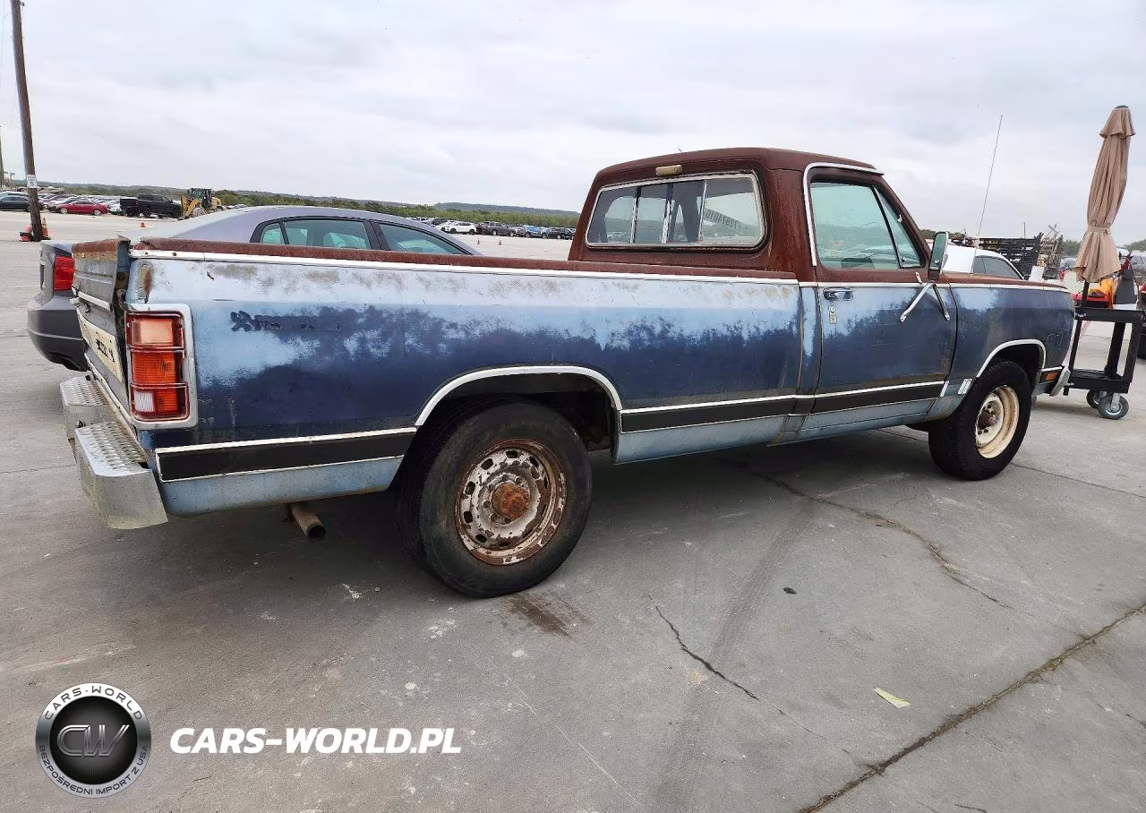 1984 Dodge D-Series D200 VIN:1B7JD24W7ES337599 - 3