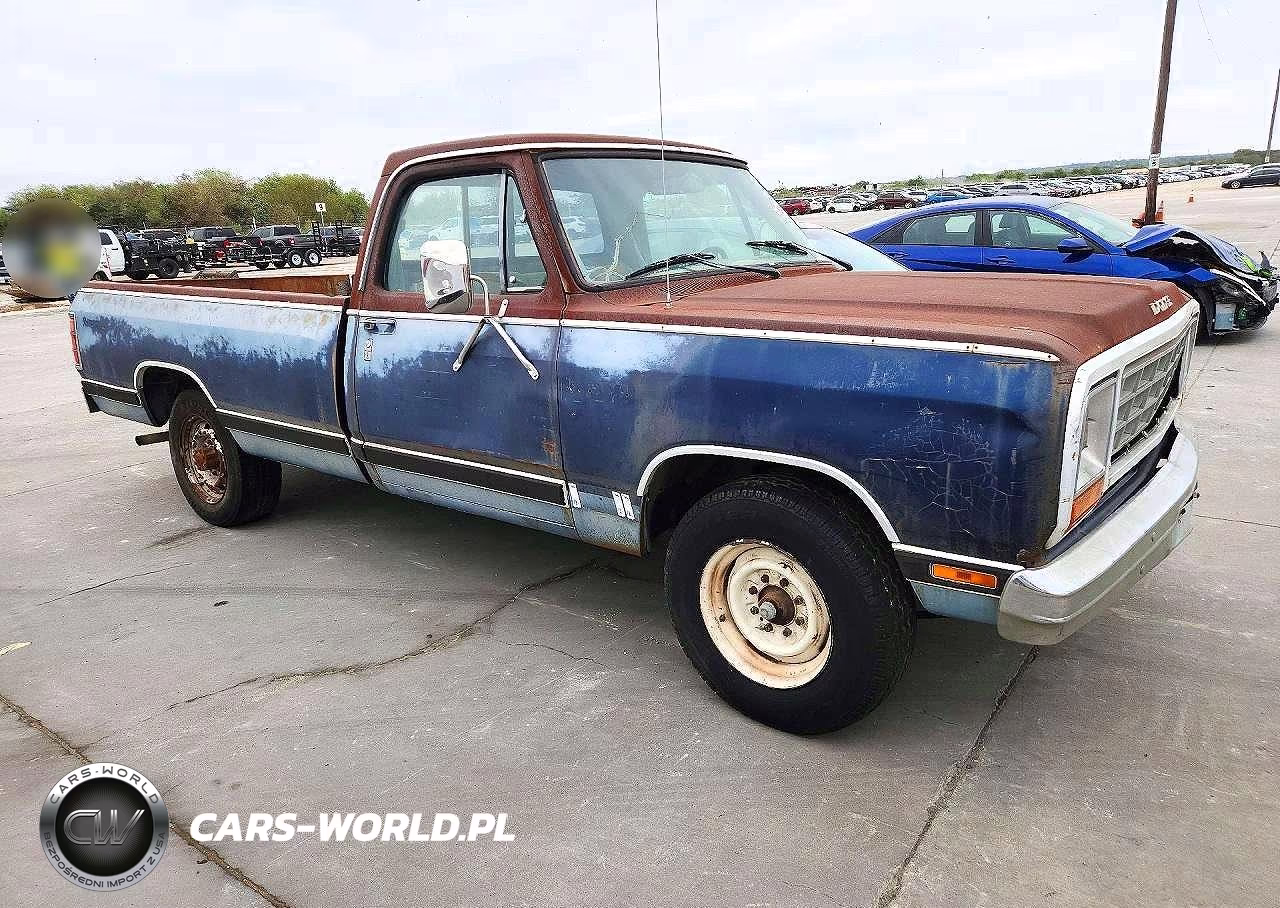 1984 Dodge D-Series D200 VIN:1B7JD24W7ES337599 - 4