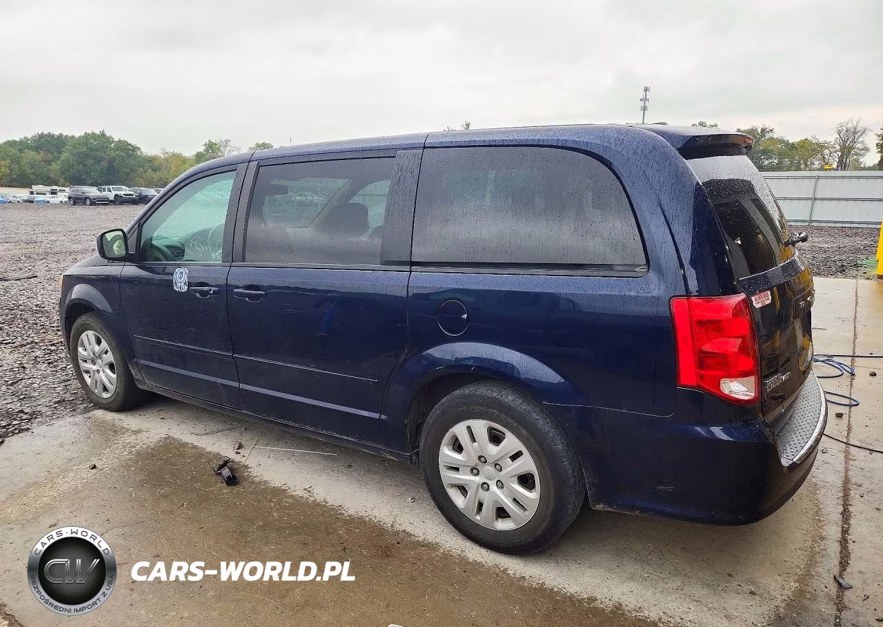 2015 Dodge Grand Caravan Se VIN:2C4RDGBG2FR603609 - 2