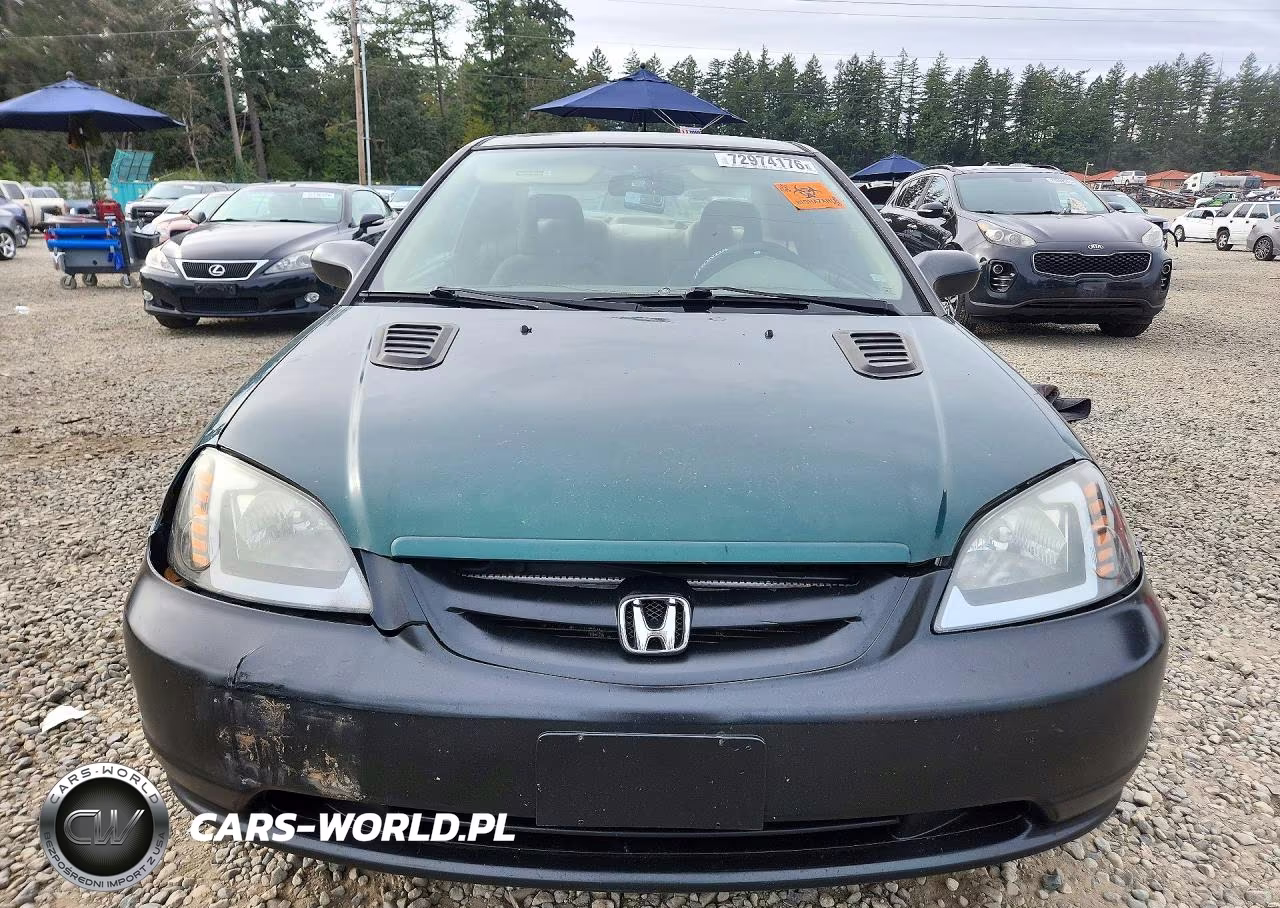 2002 Honda Civic Lx VIN:1HGEM22512L051010 - 5