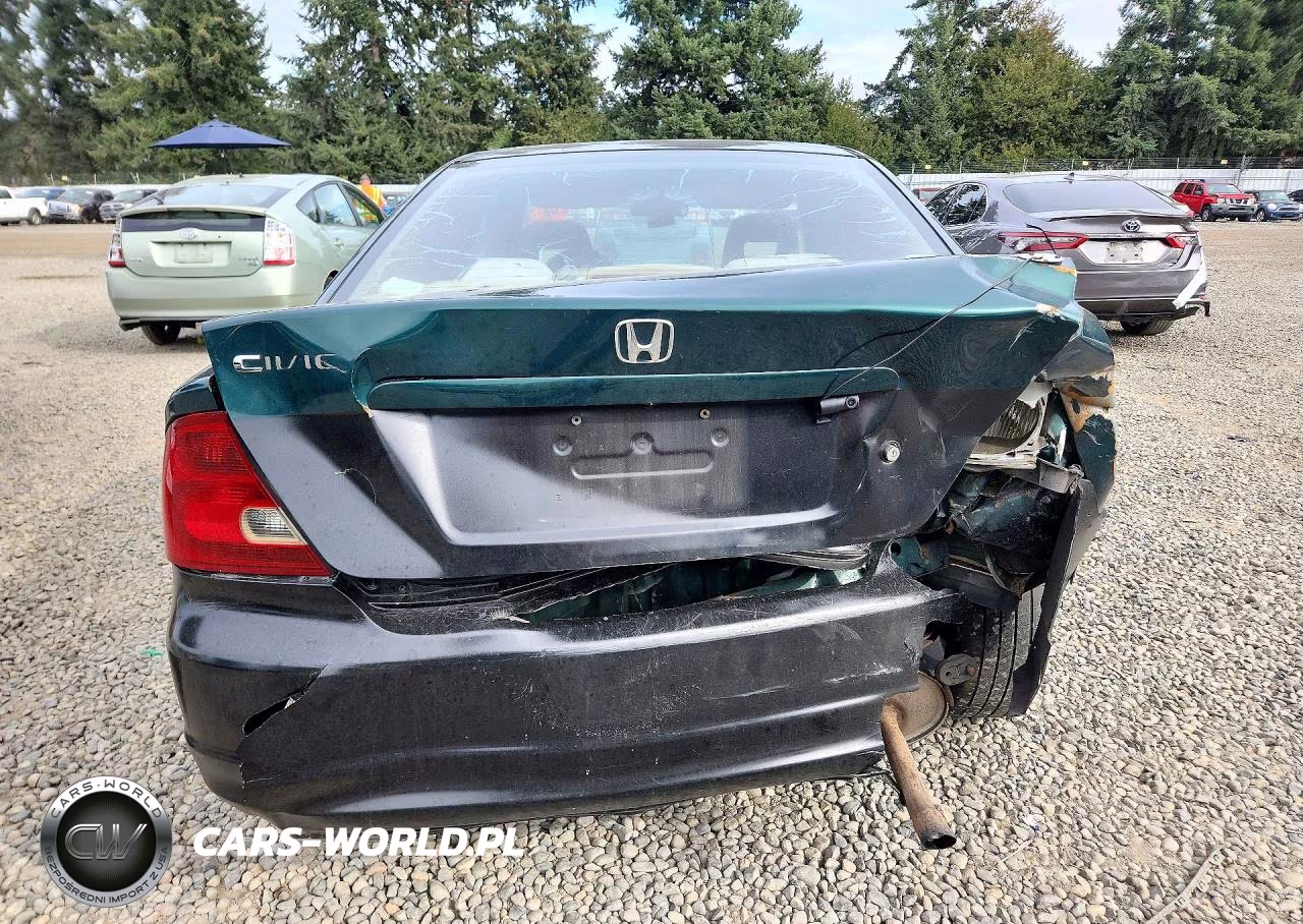 2002 Honda Civic Lx VIN:1HGEM22512L051010 - 6