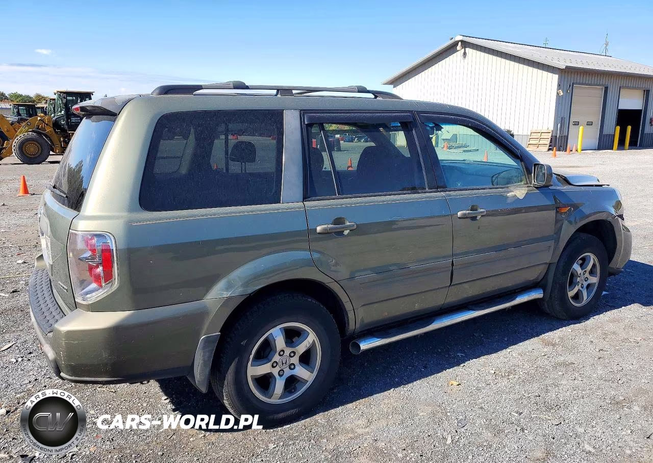 2008 Honda Pilot Exl VIN:5FNYF18508B028644 - 3