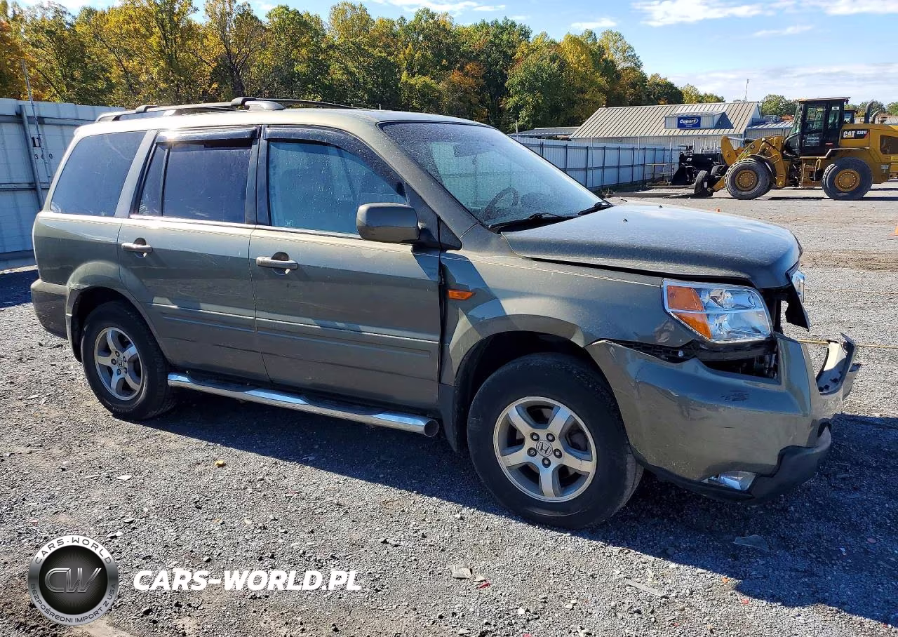 2008 Honda Pilot Exl VIN:5FNYF18508B028644 - 4