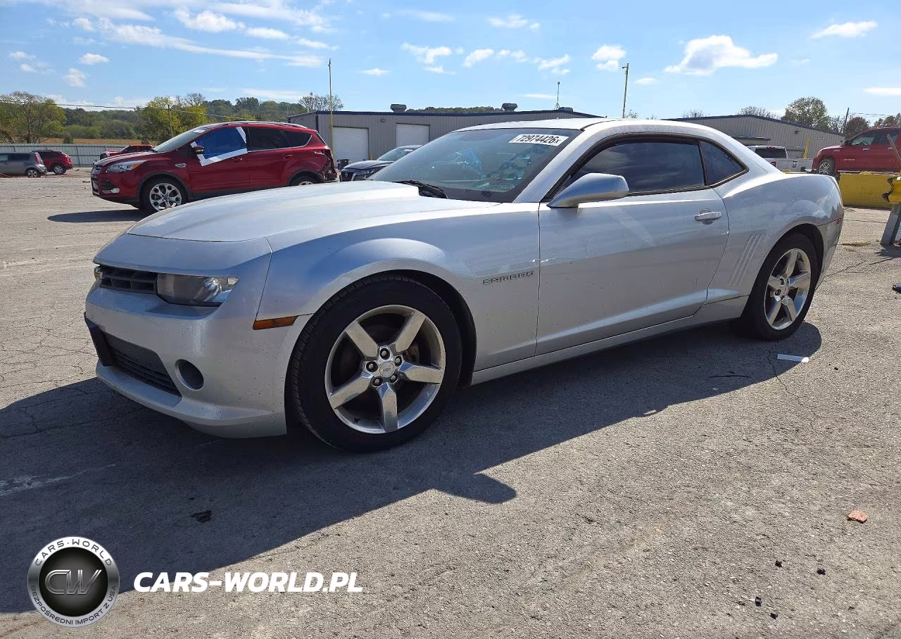 2015 Chevrolet Camaro Lt VIN:2G1FD1E39F9167617 - 1