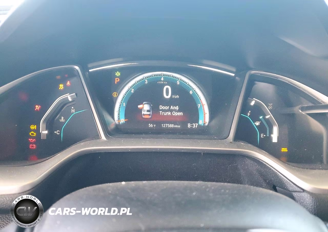 2018 Honda Civic Ex VIN:19XFC2F75JE209065 - 9