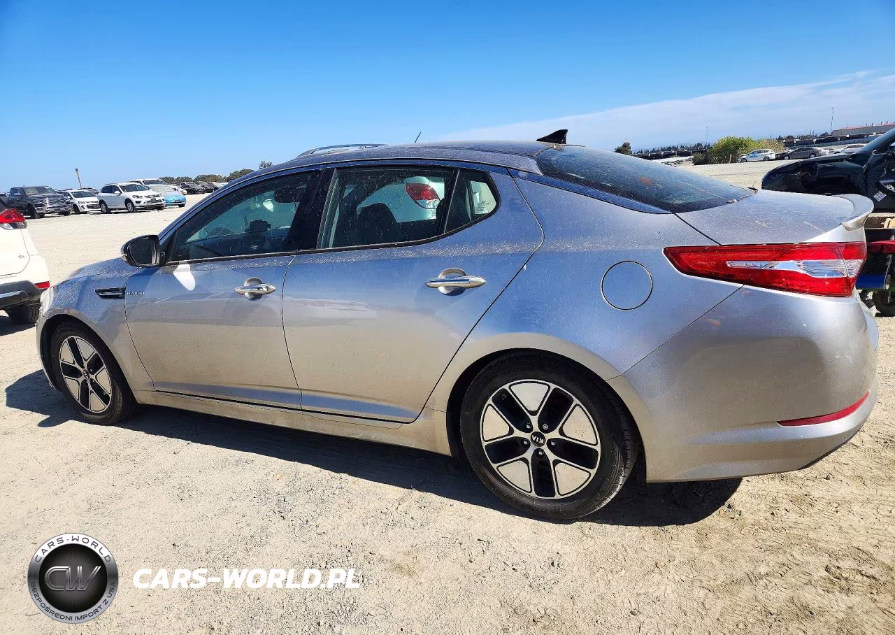 2013 Kia Optima Hybrid VIN:KNAGM4ADXD5043147 - 2