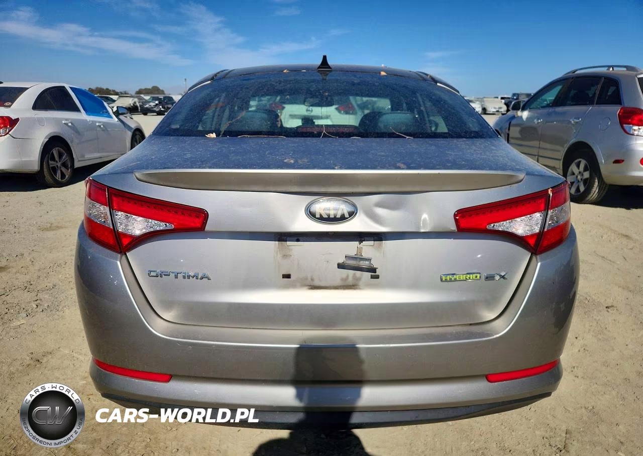 2013 Kia Optima Hybrid VIN:KNAGM4ADXD5043147 - 6