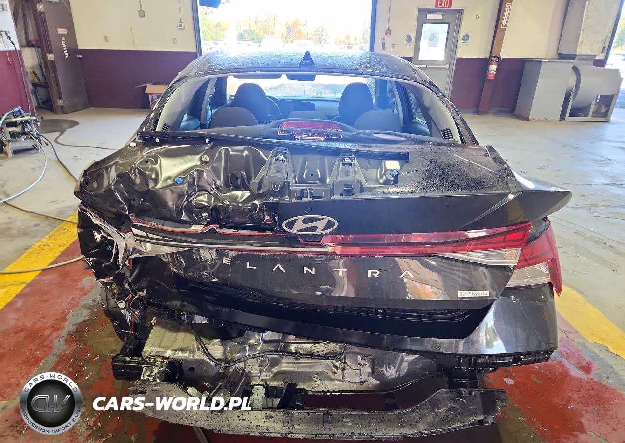 2026 Hyundai Elantra Hybrid Blue VIN:KMHLM4DJ2TU216145 - 6