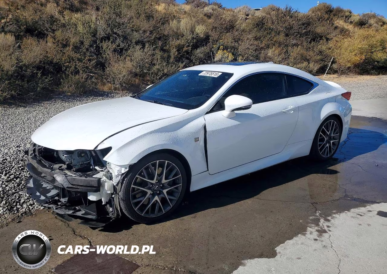 2017 Lexus Rc 350 VIN:JTHHE5BC5H5014921 - 1