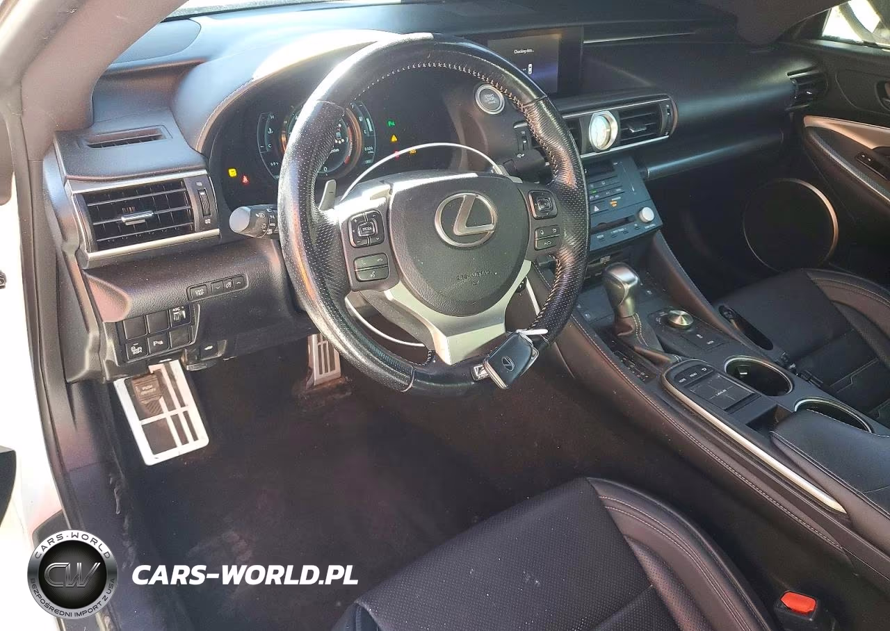 2017 Lexus Rc 350 VIN:JTHHE5BC5H5014921 - 8