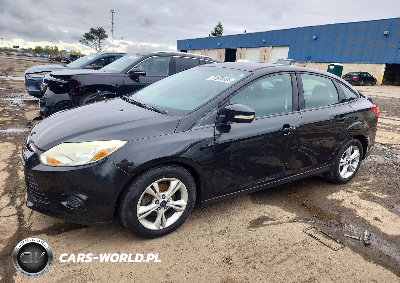2014 Ford Focus Se VIN:1FADP3F25EL418914 - 1