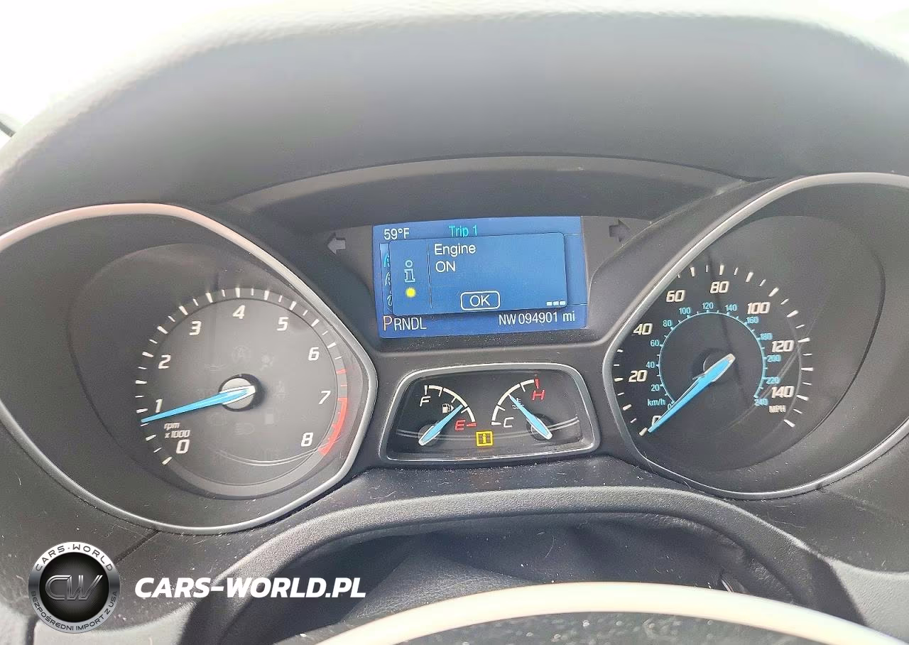 2014 Ford Focus Se VIN:1FADP3F25EL418914 - 9