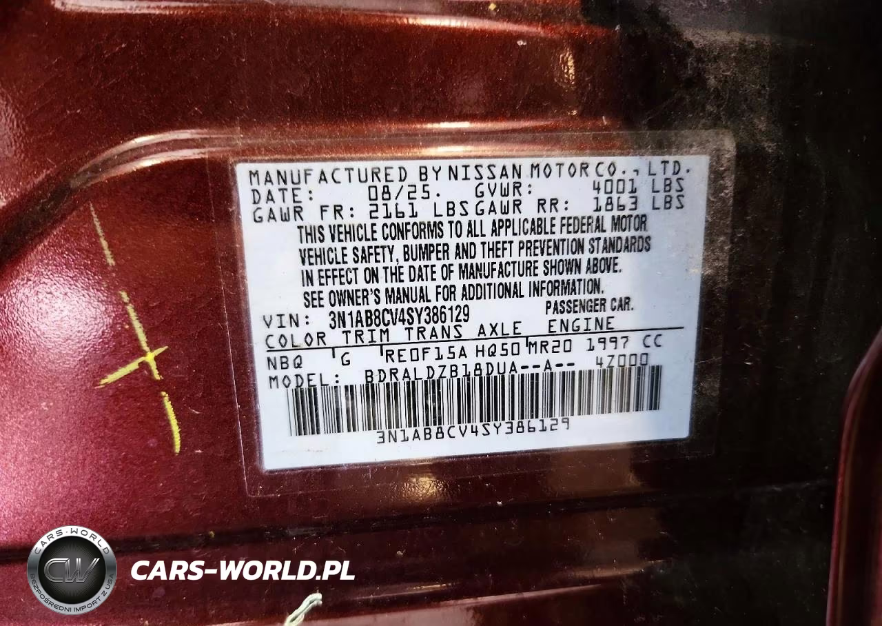 2025 Nissan Sentra Sv VIN:3N1AB8CV4SY386129 - 13