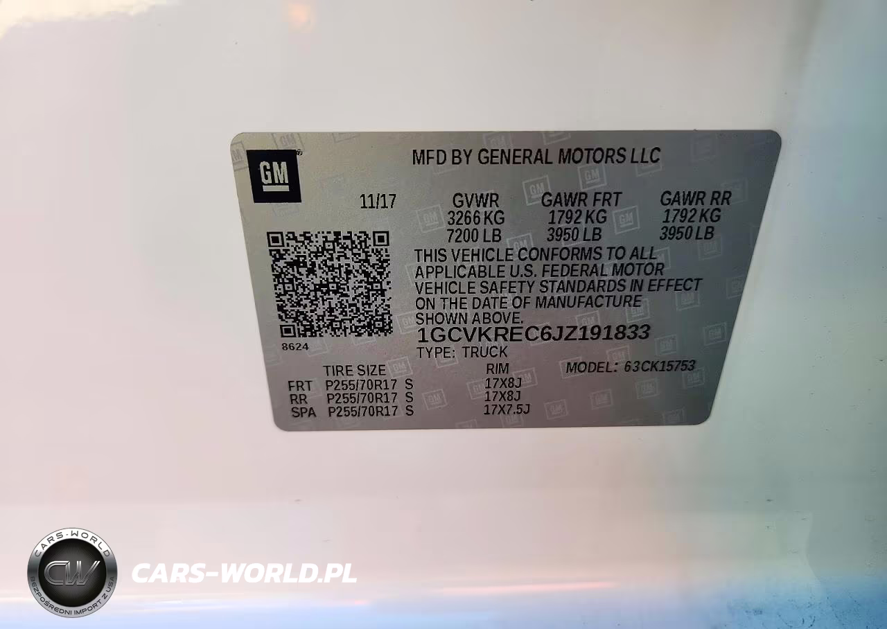 2018 Chevrolet Silverado K1500 Lt VIN:1GCVKREC6JZ191833 - 12