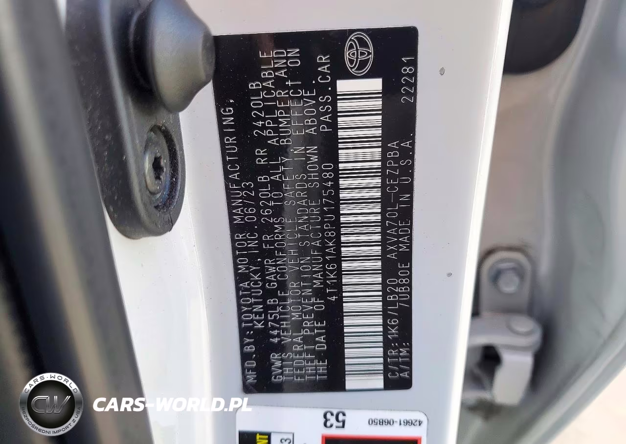 2023 Toyota Camry Xse VIN:4T1K61AK8PU175480 - 13